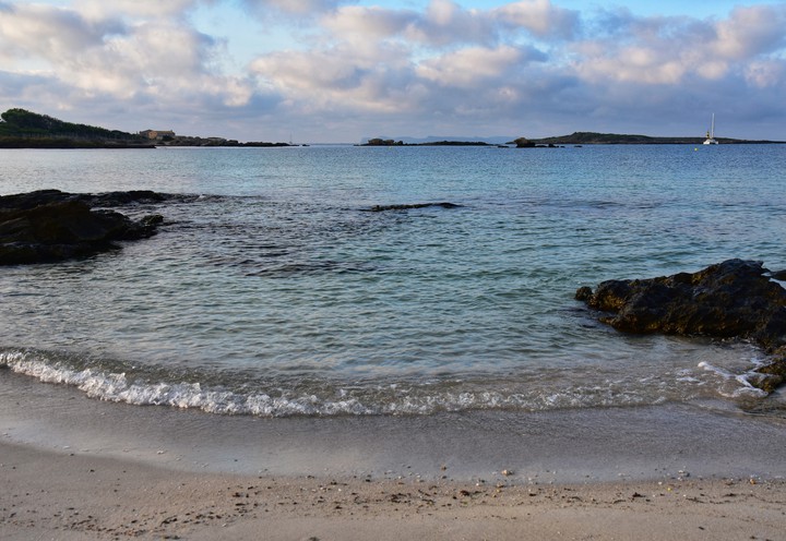 Cloudy sea