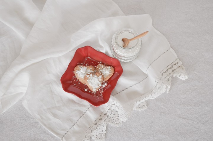 heart shaped cookies