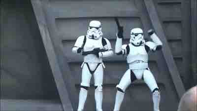 dancing troopers