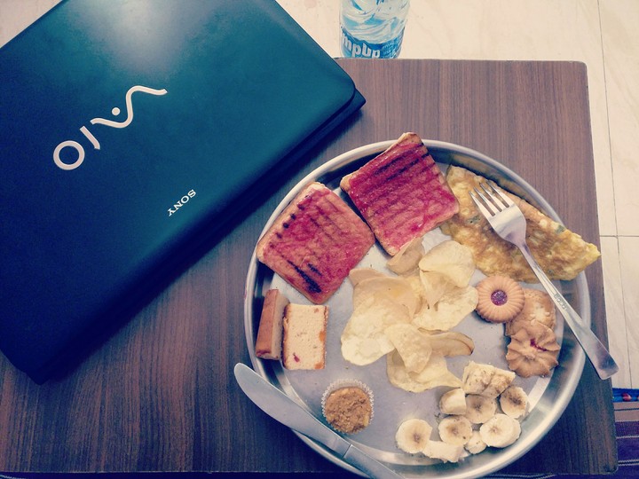 Breakfast.