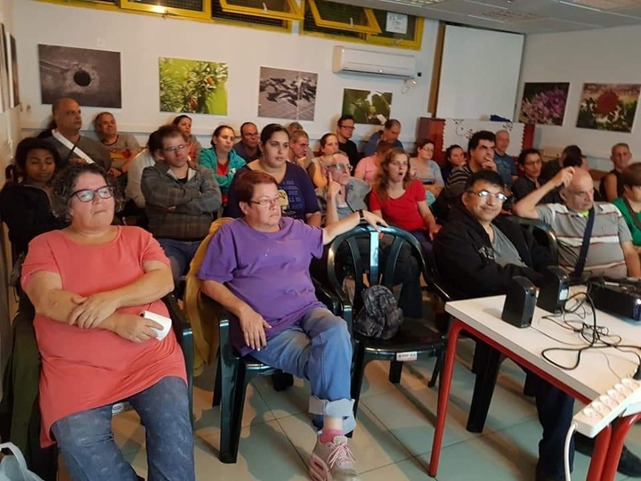 הרצאה בניצן רחובות עם שלמה