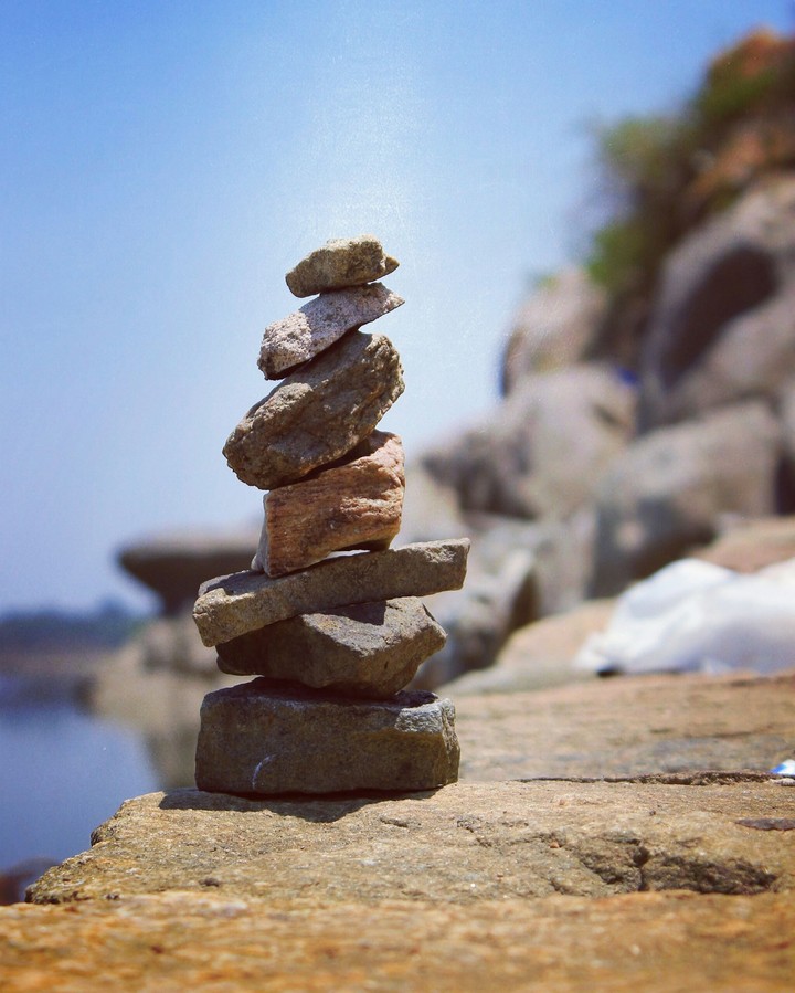 Pile of stones