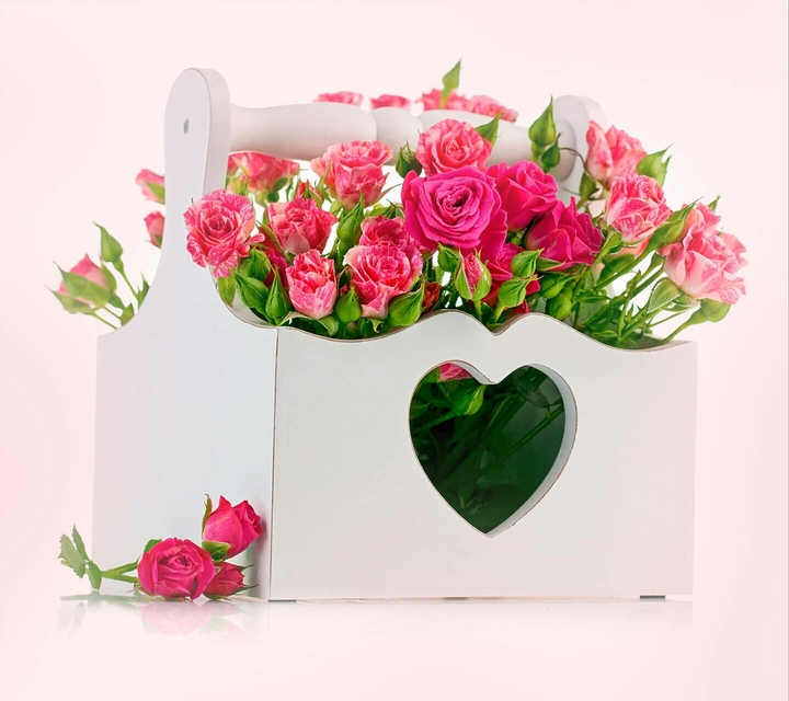 The basket fulfil with love....
