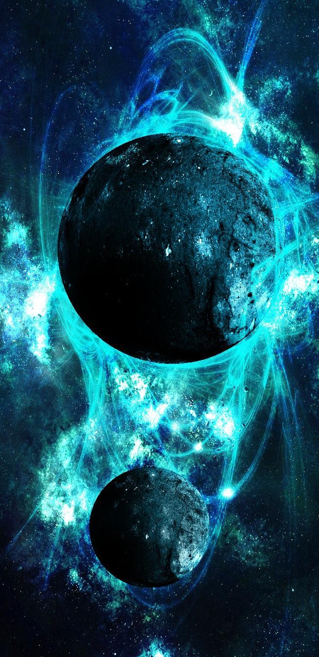 the black circle