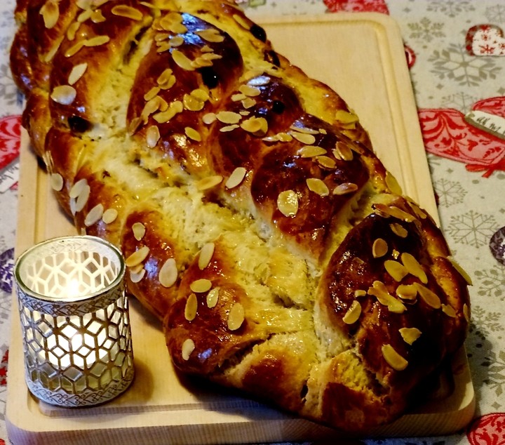 christmas cake from my wife  