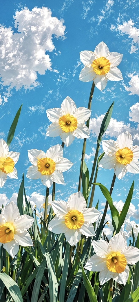 обои Yellow, blue