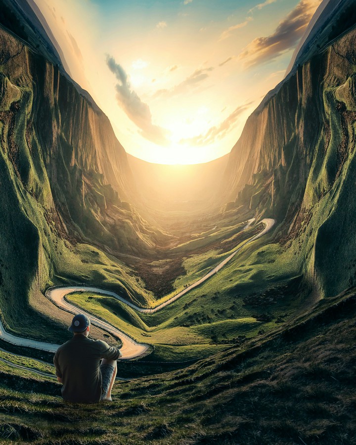 one morning, in the valley full of memory