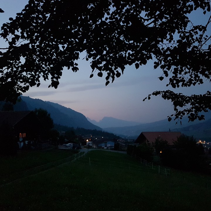 night in Mountains