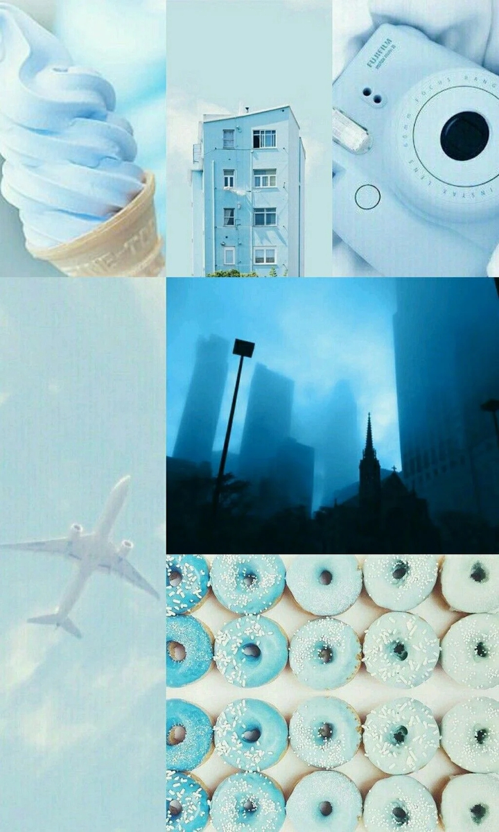 blue