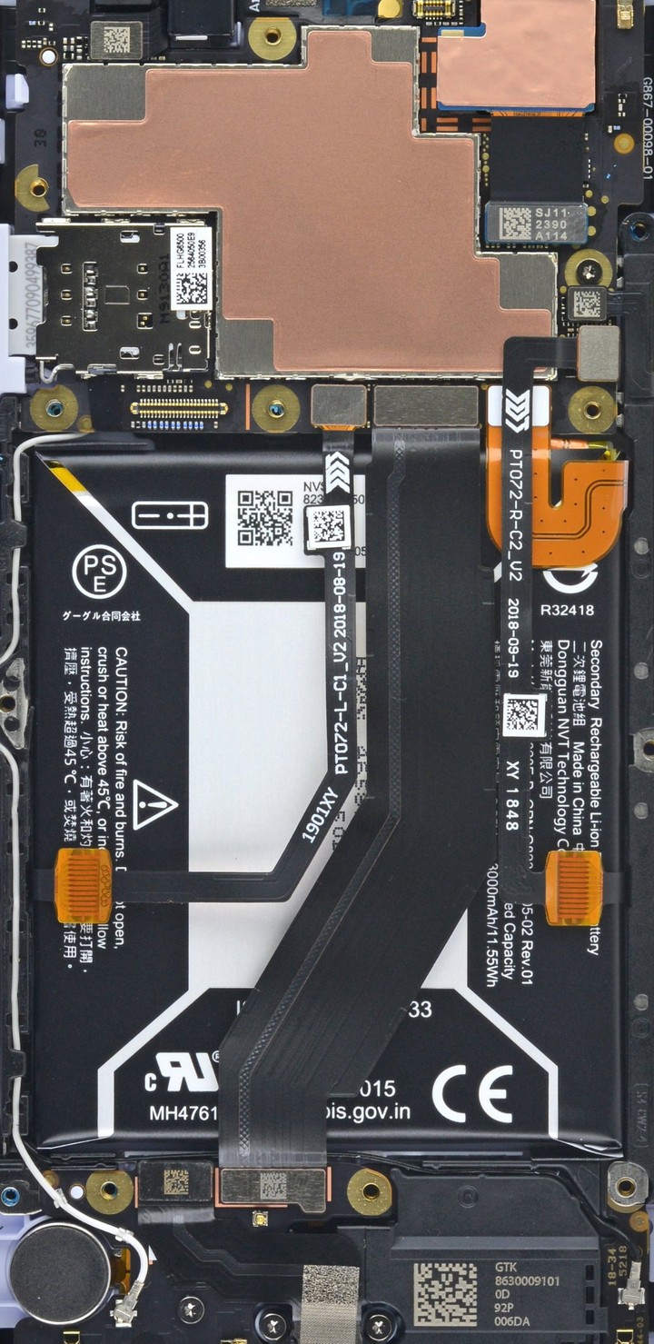 pixel 3a see through