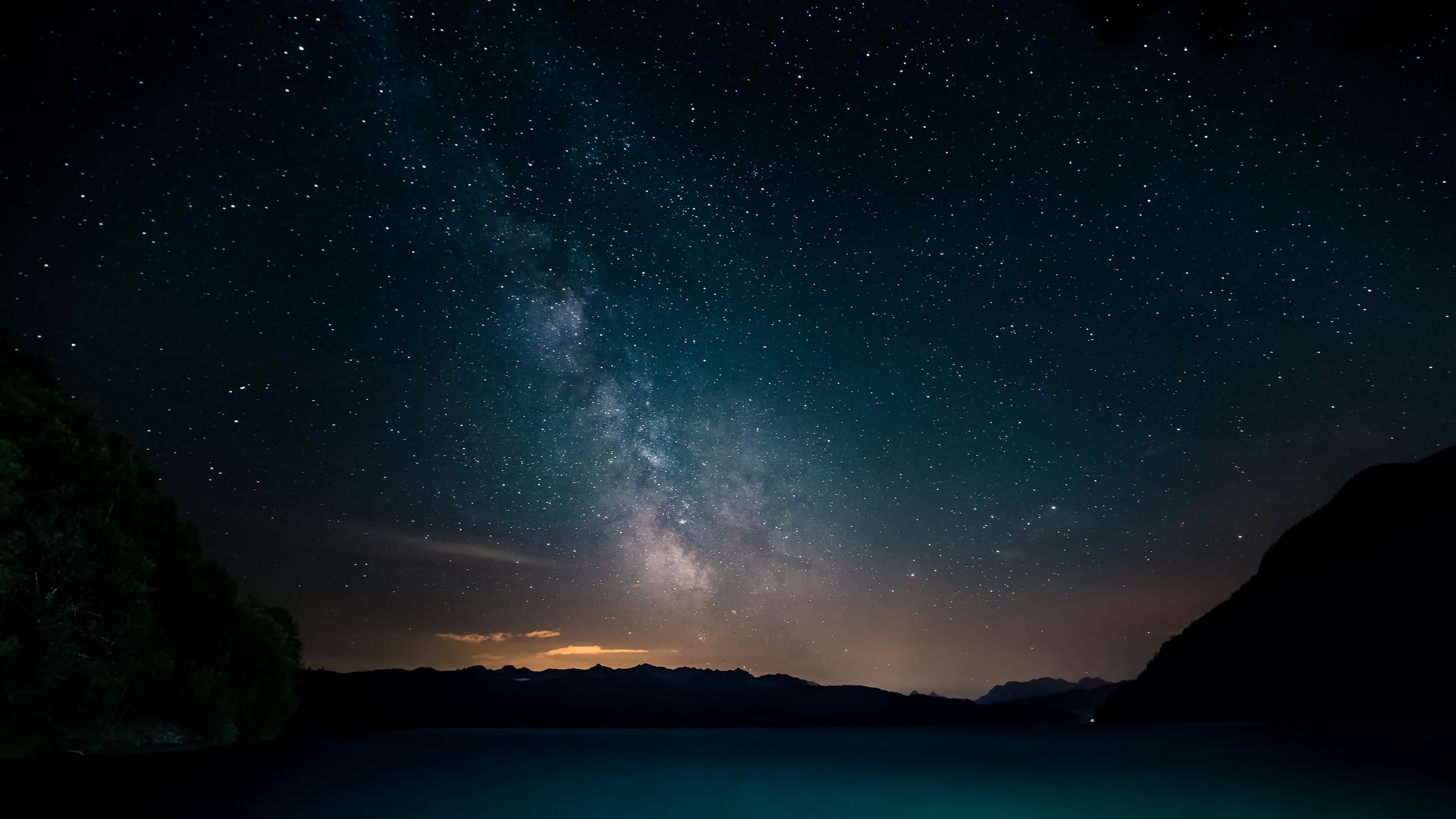 тапети night, galaxy