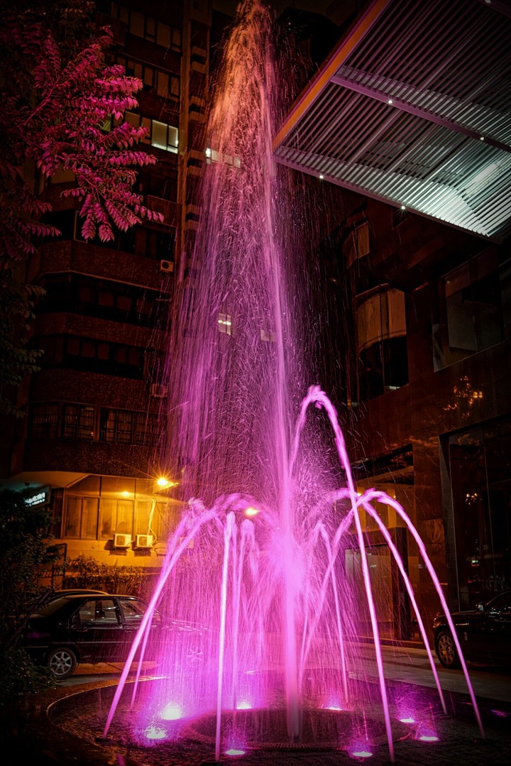 Night Fountain
