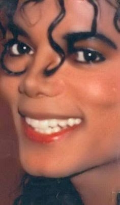 A close-up of Michael's beautiful face