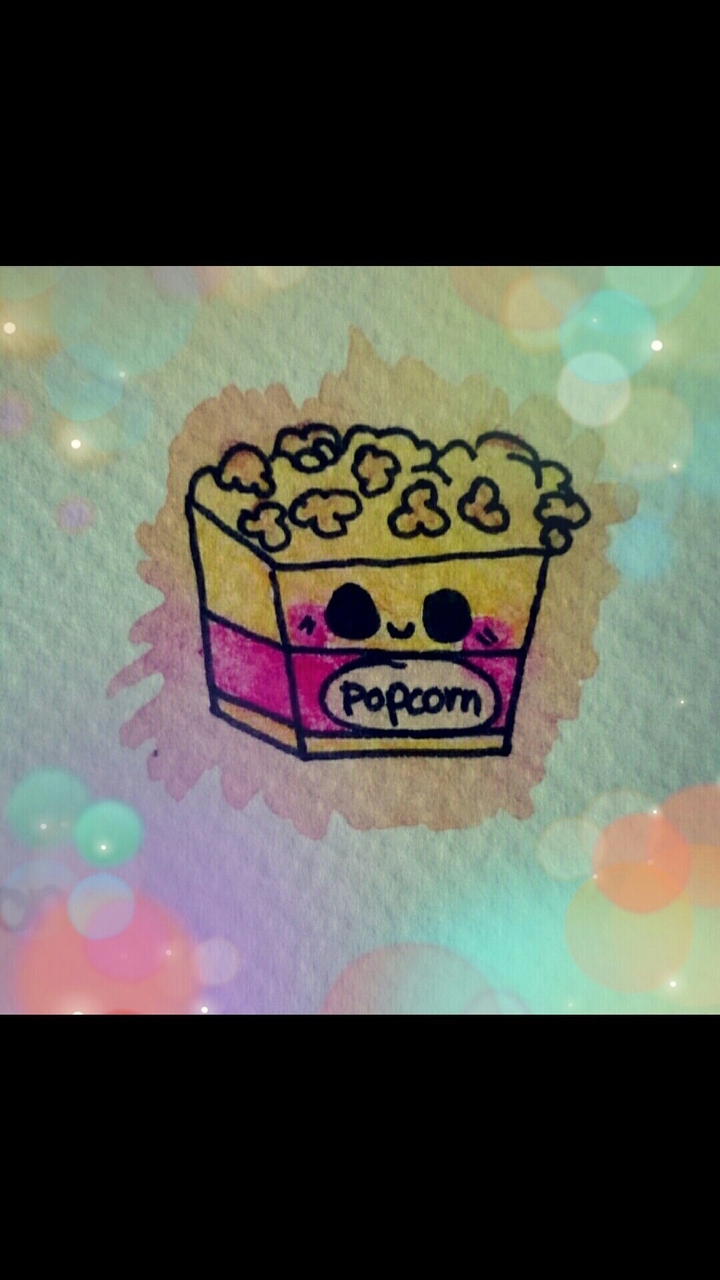 popcorn bokeh