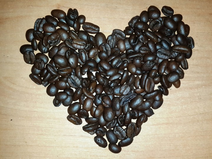 coffee heart