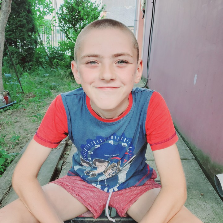 one small boy