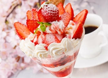 Strawberry parfait