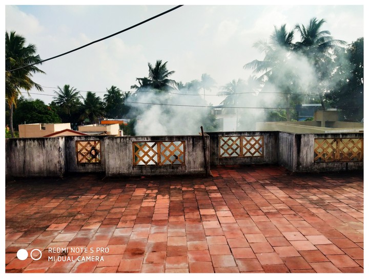 smoky air