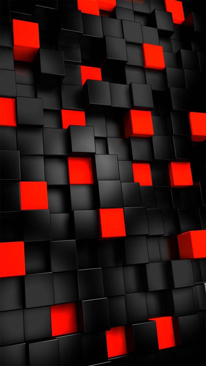 red and black abstract