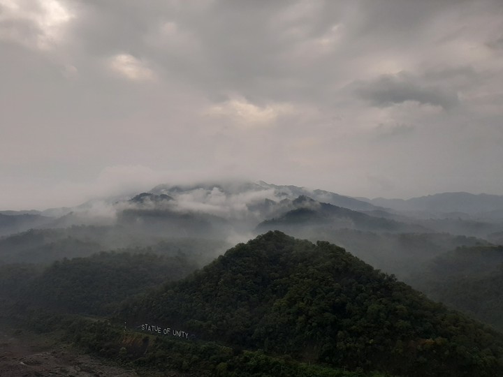 cloud and mountain
