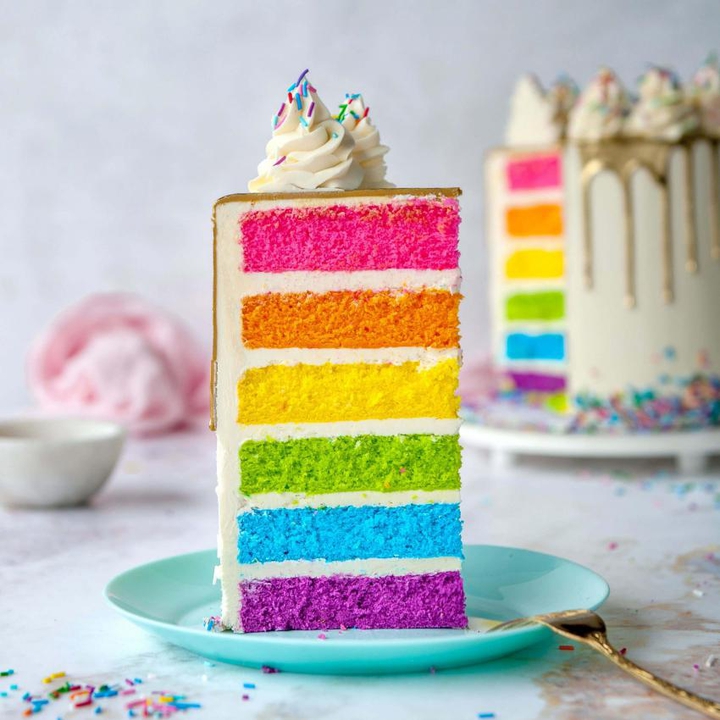 Rainbow cake