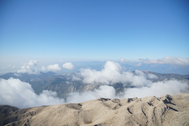 on top of one of the biggist mountains in Turkey