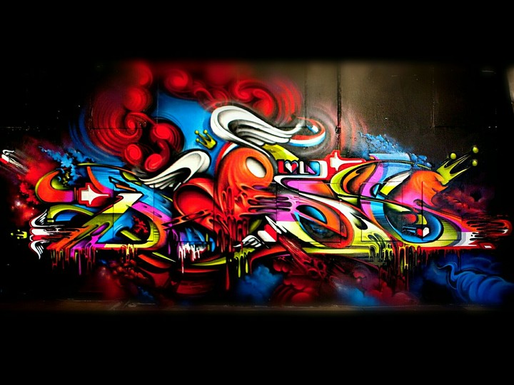buntes Graffiti