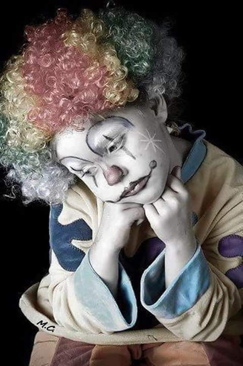 sad clown