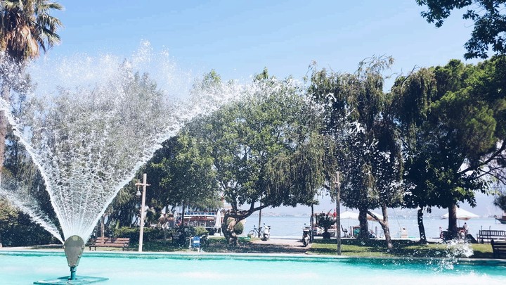 #fountain#sea#summer#Turkey##Fethie