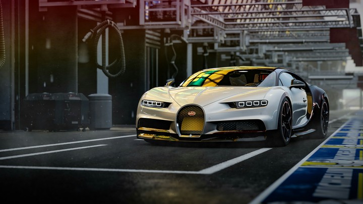 Bugatti Chiron Luxurious Super Star Car