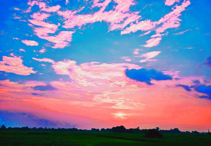 Sun set