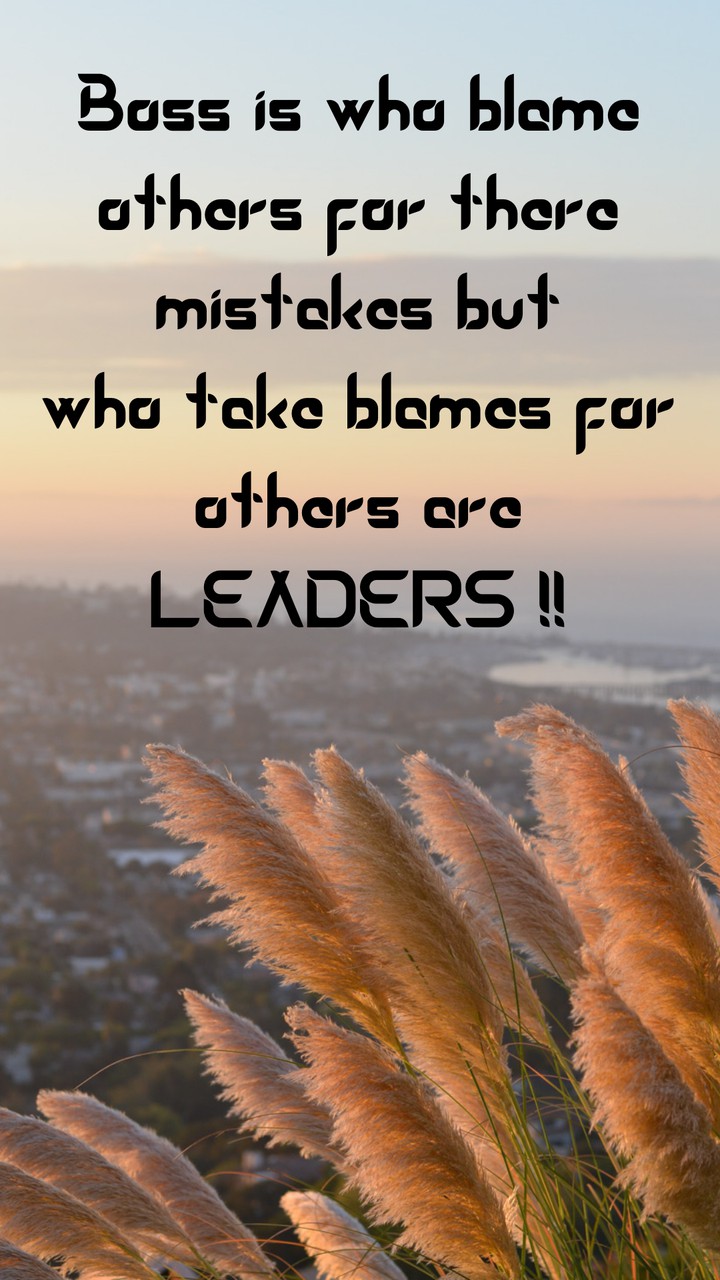 Boss vs leaders