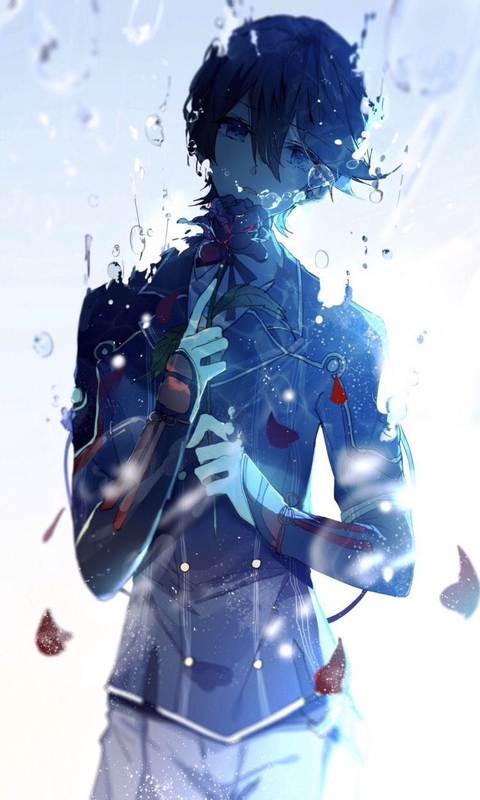 animeboy, blue háttérképek