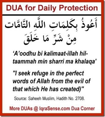 for protection