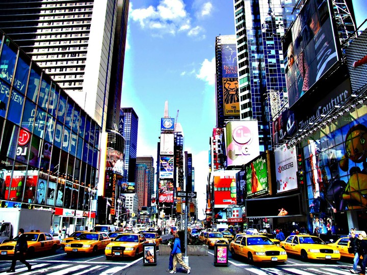 Time Square at day