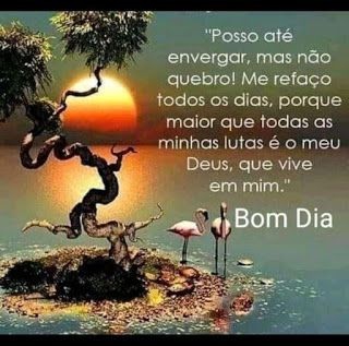 Excelente e cheio de paz seja nosso iluminado dia