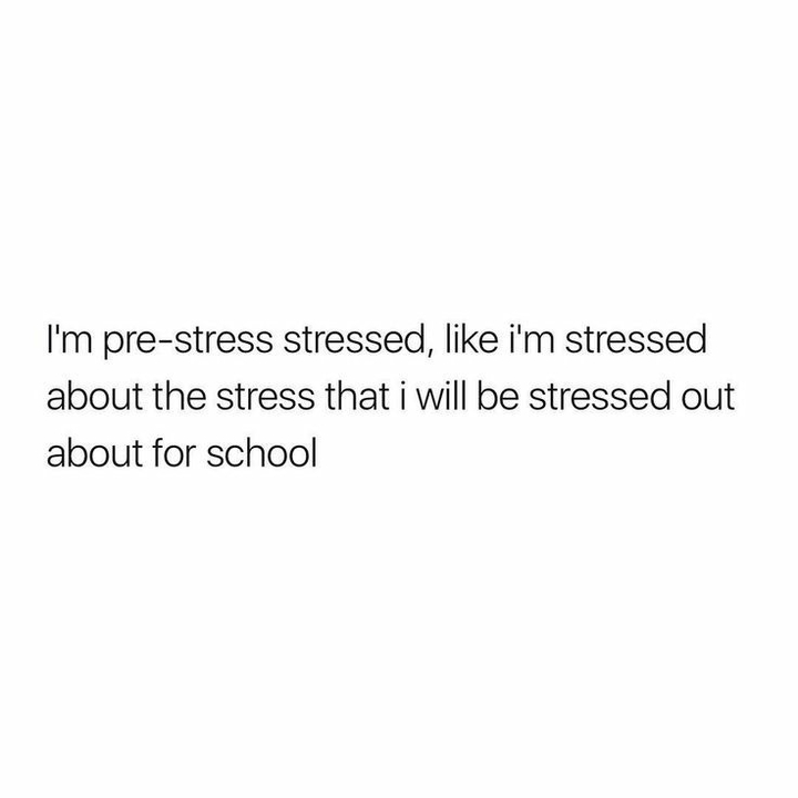 stress stress stresss