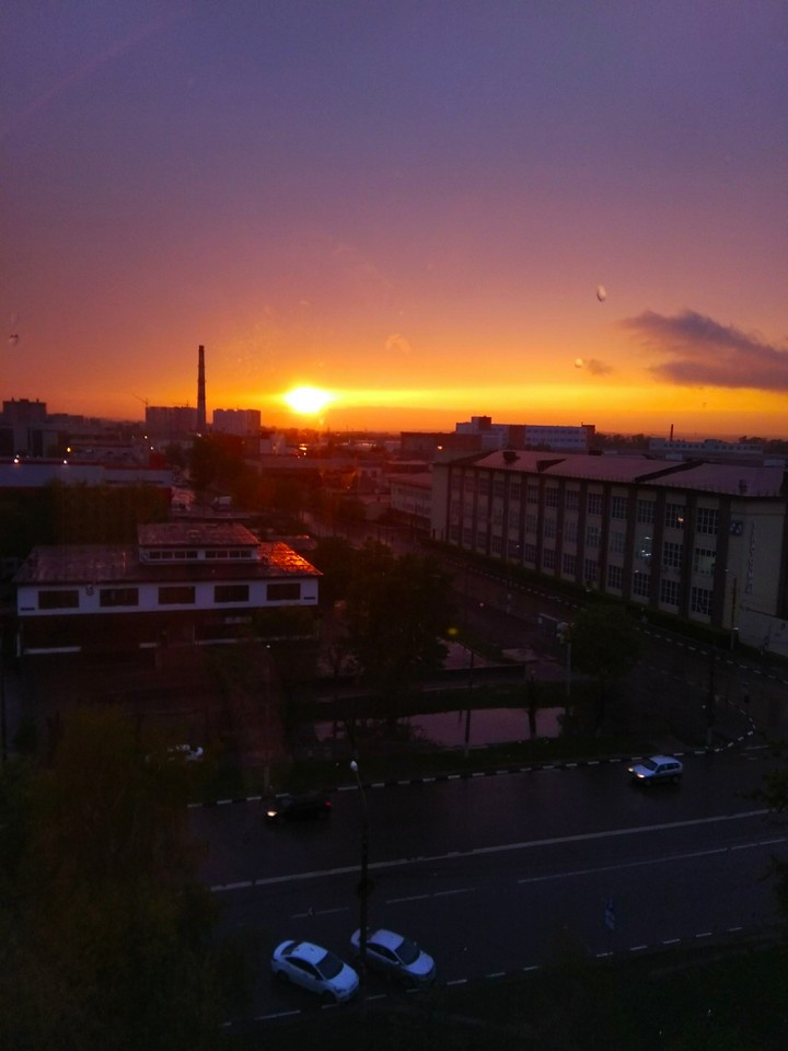 закат