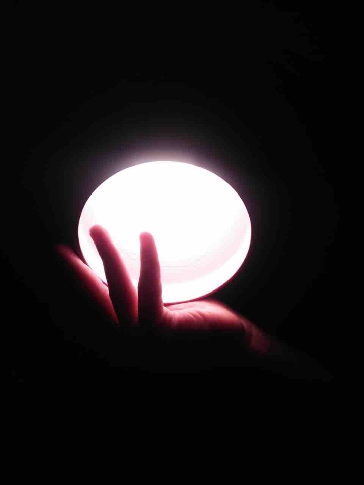 light up in the dark.