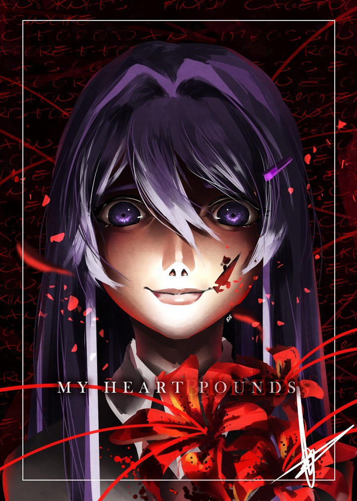 Yuri from Doki Doki Literature Club