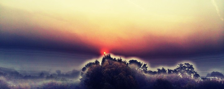 Foggy Sunrise
