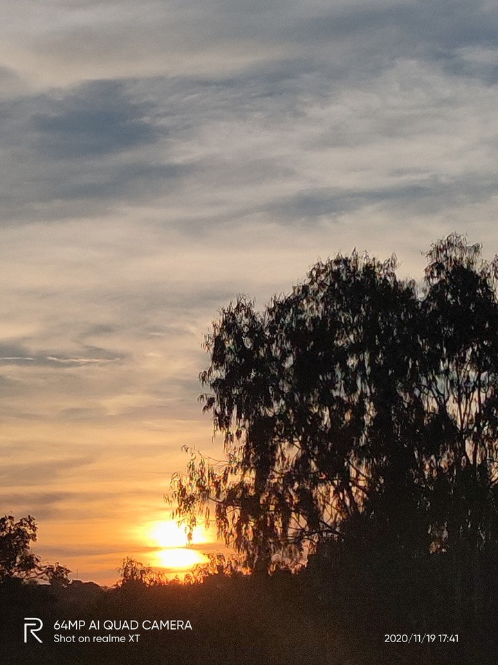 sunset reflect