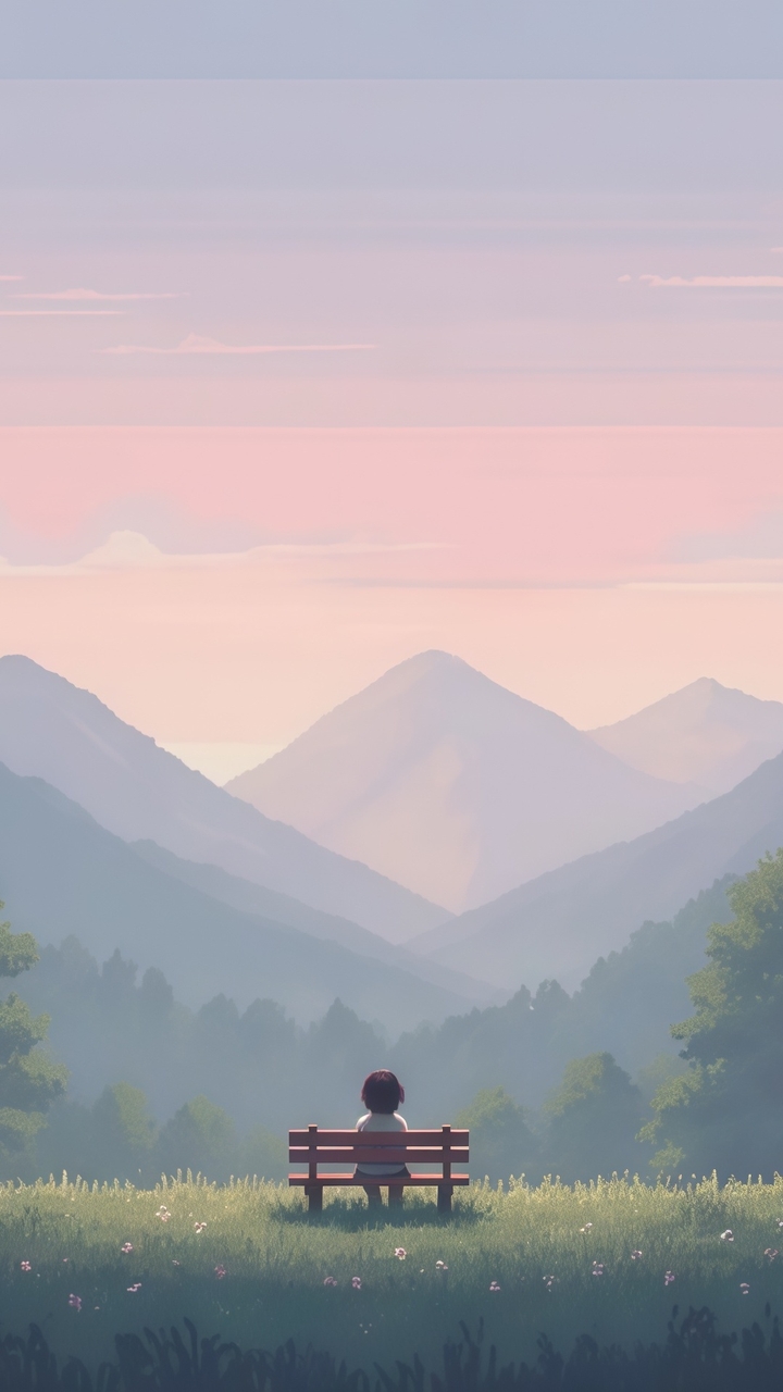 afterglow, hill wallpapers