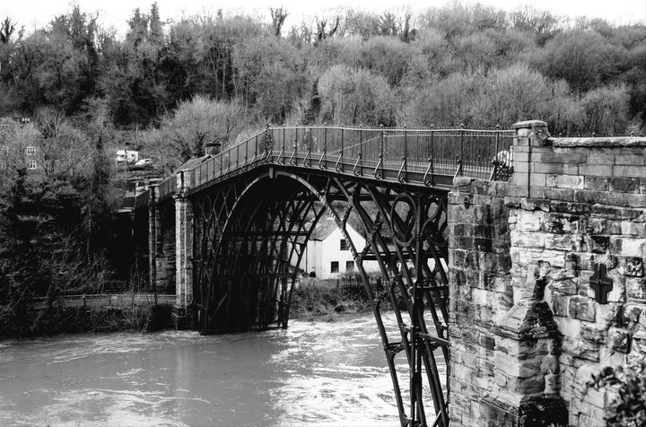 Iron bridge, England
