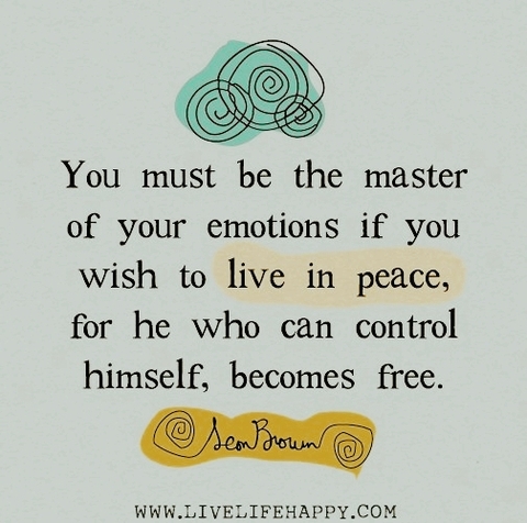 #peaceofmind #controlemtions
