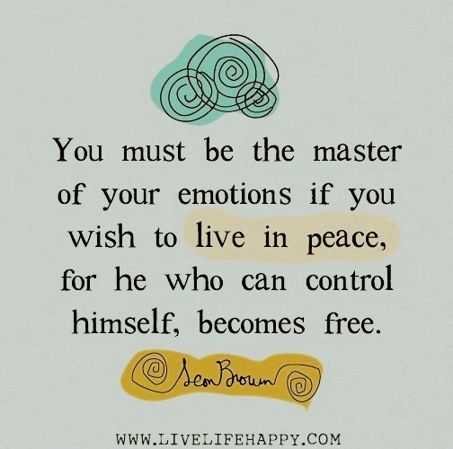 #peaceofmind #controlemtions