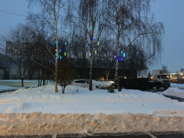 Гирлянды?