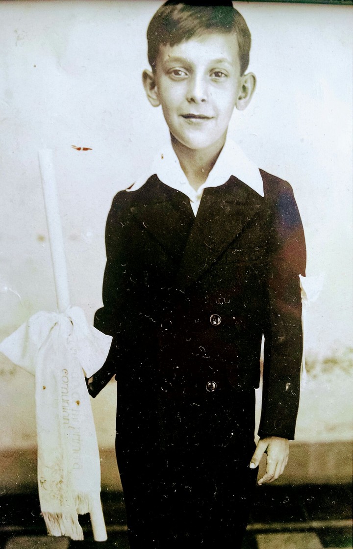 Primera comunión del viejo.