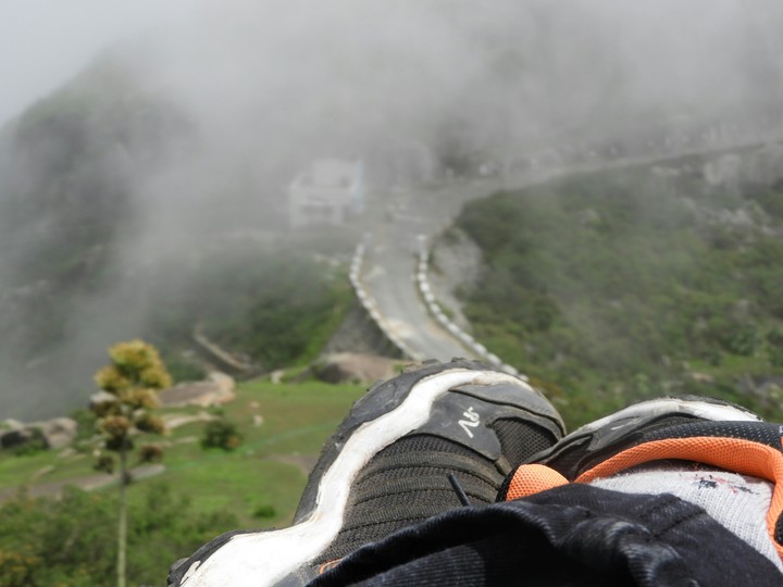 peak mountain cloudy