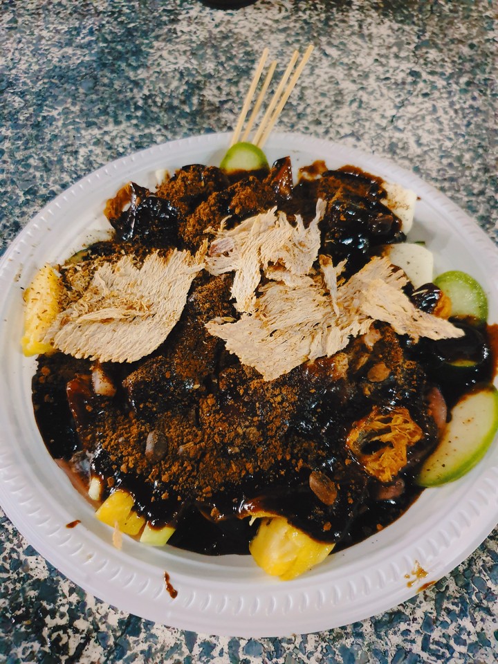 A ROJAK of Sweet, Sour and Savoury flavours